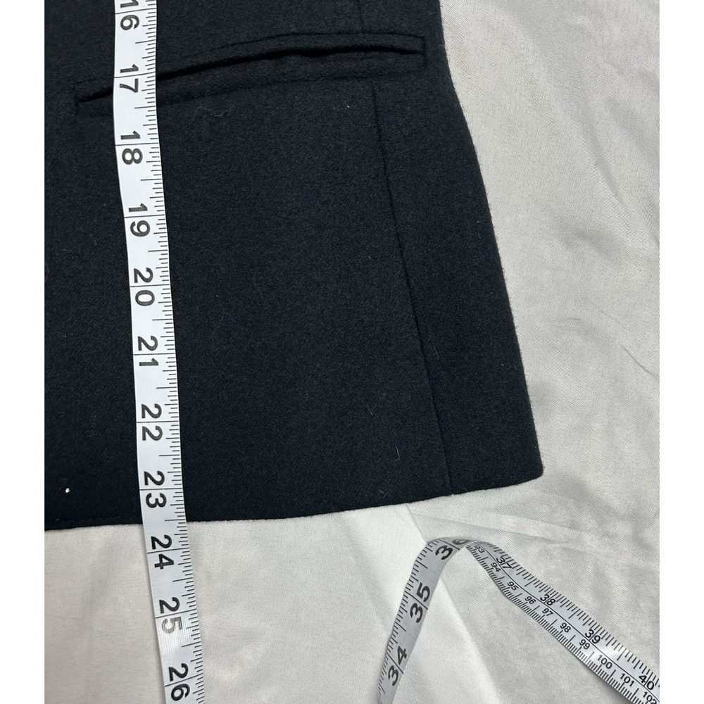 Vintage Pendleton Petite Blazer 100% Virgin Wool Black Womens 4P Made in USA - Picture 10 of 12